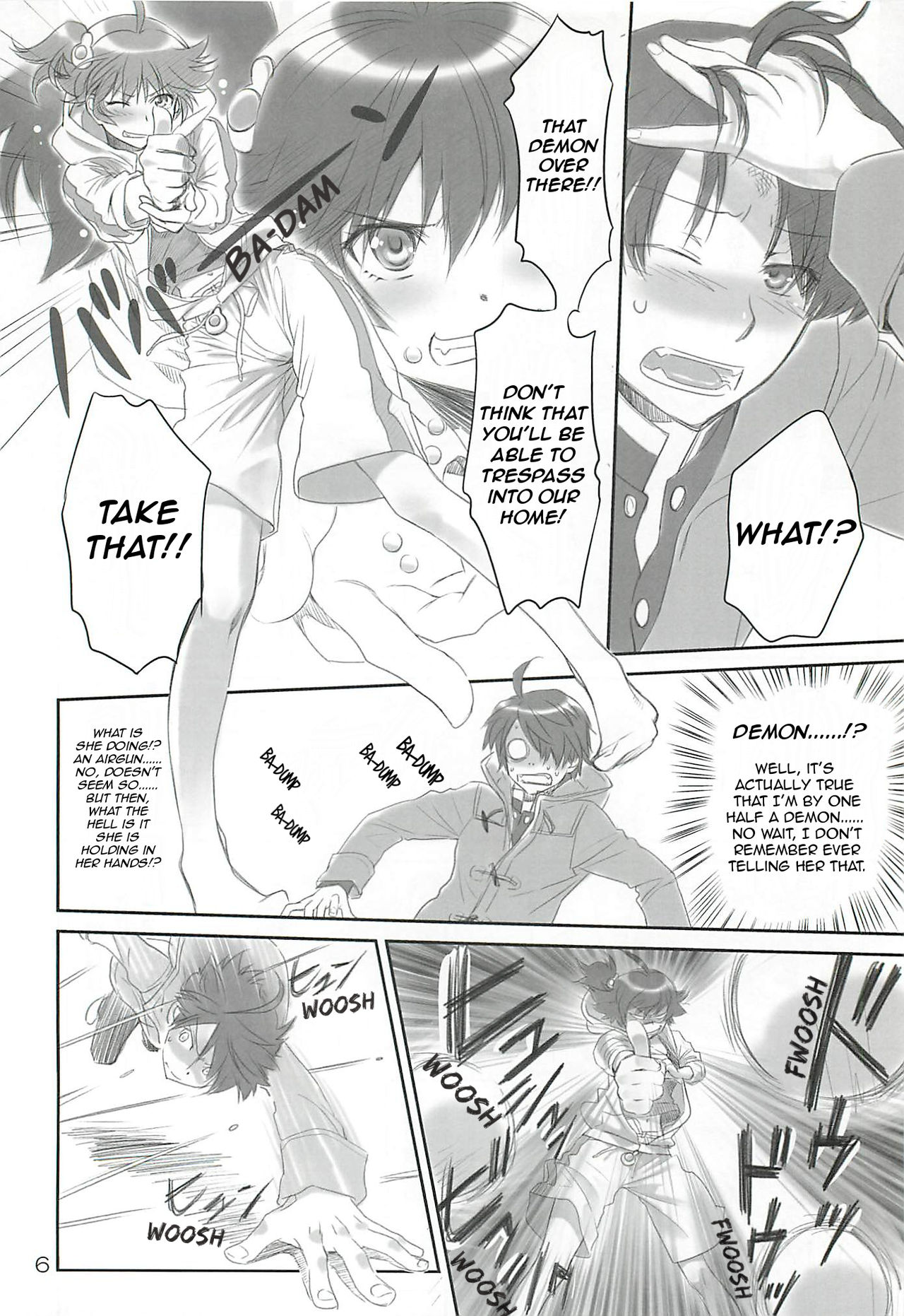 [Bloody Okojo (Akutagawa Manbou, Takakujyu)] Brother and Sisters (Bakemonogatari) [English] page 5 full