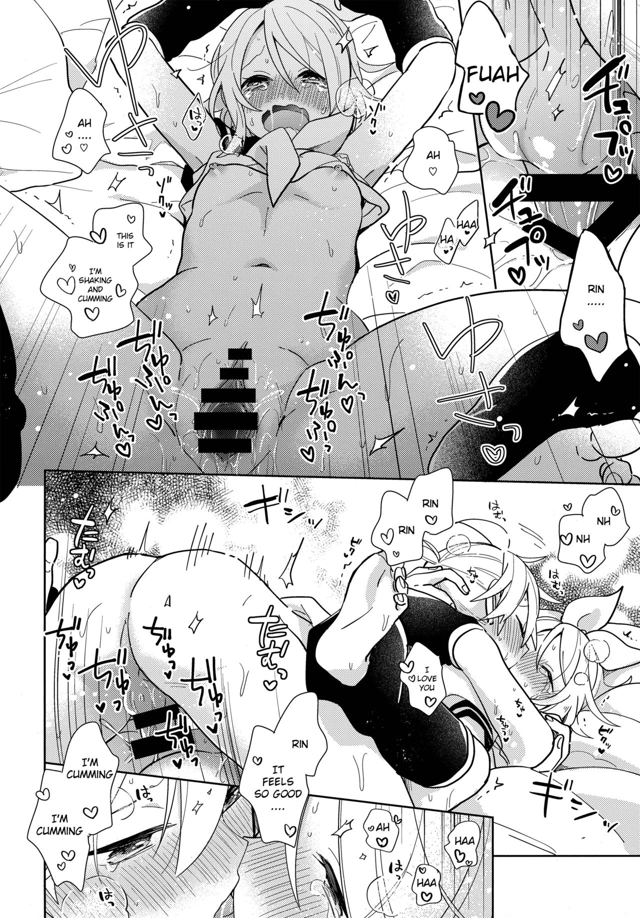 (Kagamine Kotoha!) [Wonderland (Suzumi)] Issho no Ofuton de Nenai to Derarenai Heya [Seijin Mukai] (VOCALOID) [English] page 23 full