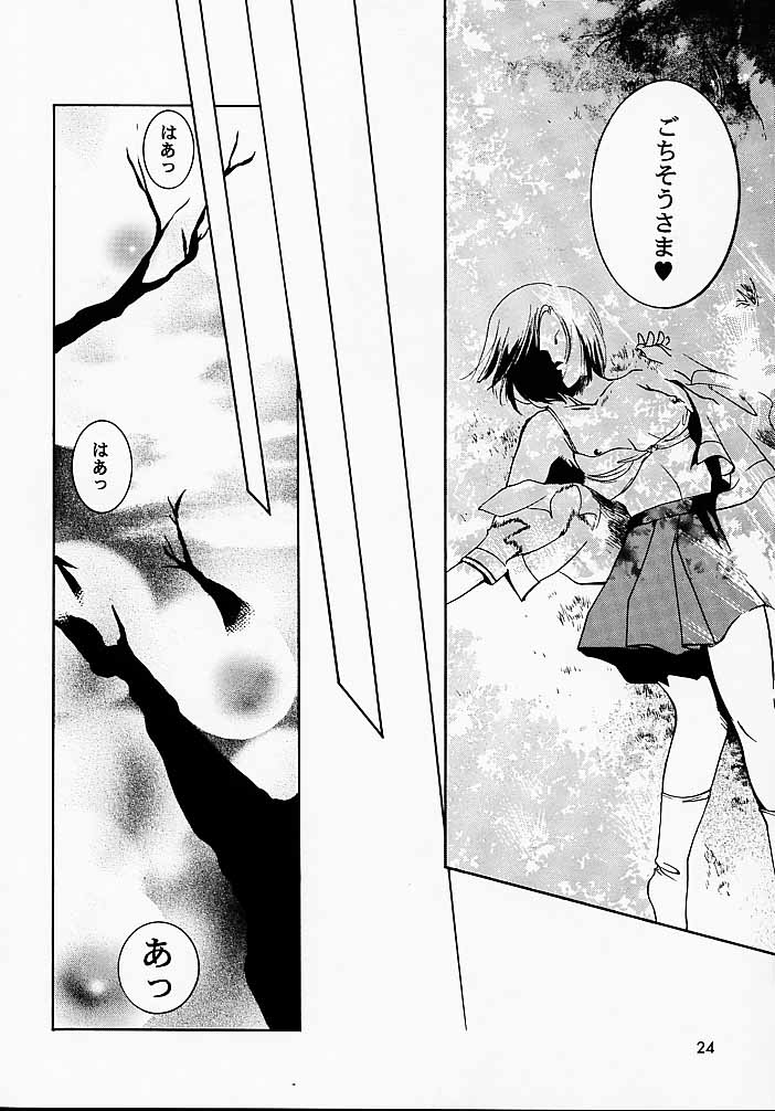 (CR28) [Barbaroi no Sato (Ryuuka Ryou)] Hadashi no VAMPIRE 2 (Vampire Princess Miyu) page 23 full