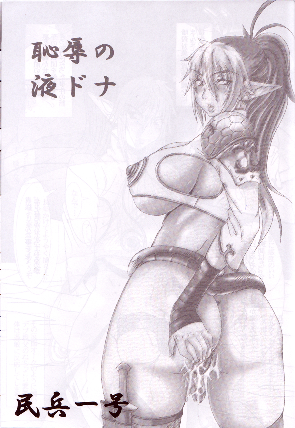 (C71) [DASHIGARA 100%(Minpei Ichigo)] Chijoku no Echidna (Queen's Blade) page 2 full