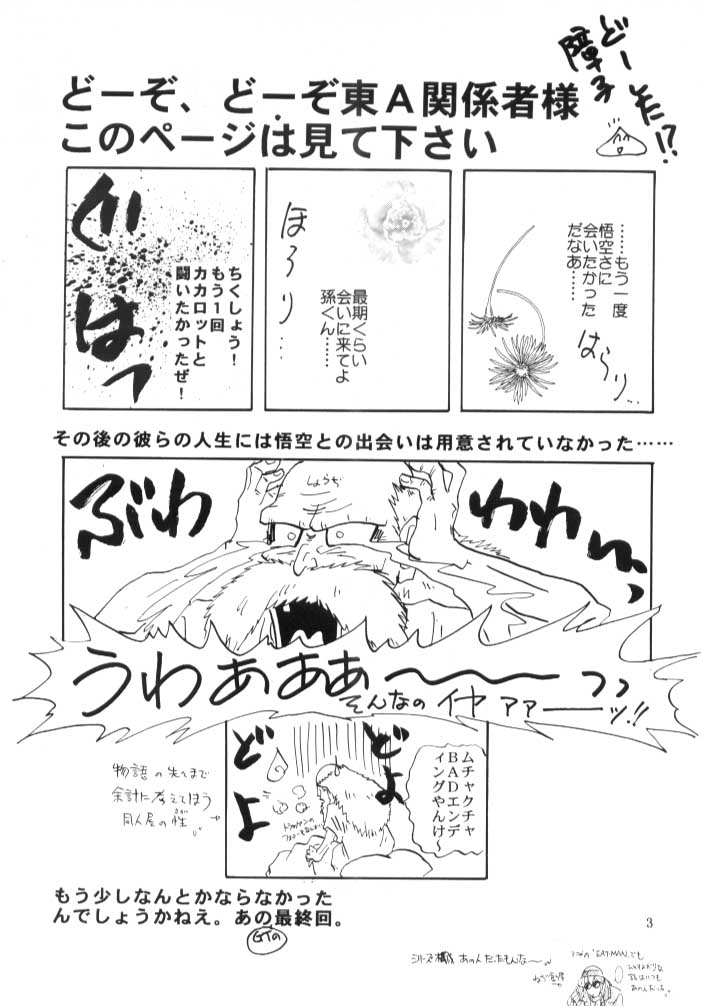 (C53) [Chirigami Goya, Fusuma Goten (Shouji Hariko)] HOHETO (Dragonball) page 4 full