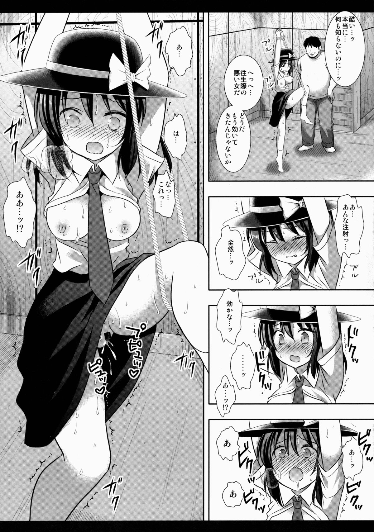 (C88) [Nagiyamasugi (Nagiyama)] Hifuu Ryoujoku 4 Renko Okusuri Jikken (Touhou Project) page 8 full