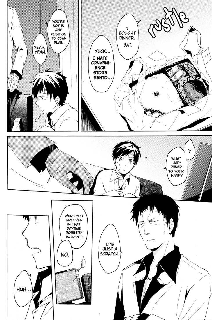 (C78) [WORLD BOX, Bon's (Yuu, Sumeragi Sora)] 2-nen to 8-kagetsu no Kiseki | A Journey of 2 Years and 8 Months (Durarara!!) [English] [ebil_trio] page 15 full