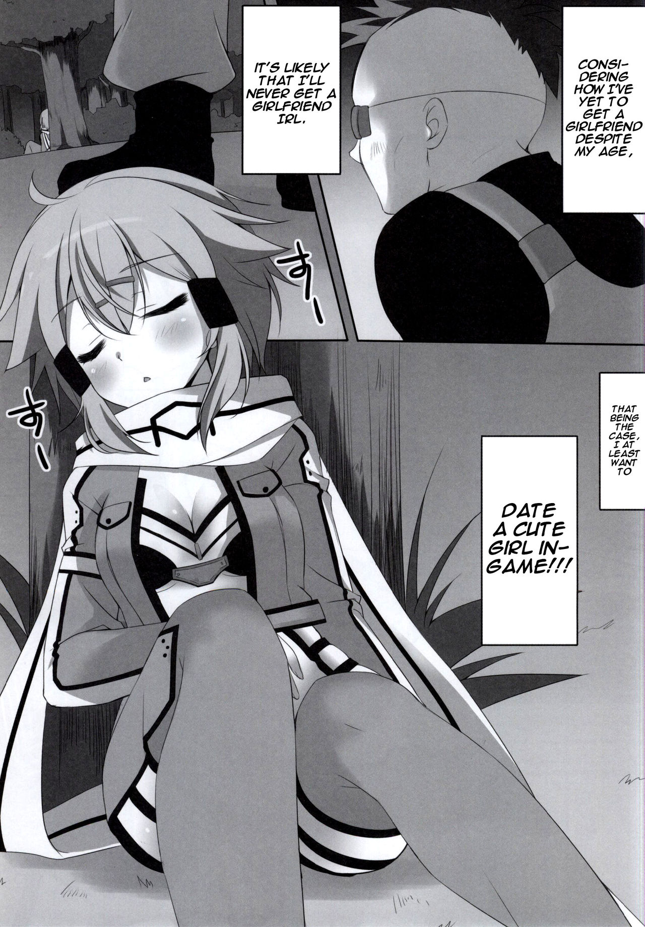 (C86) [Yu-Yu-Tei (Minakami Rinka)] Himitsu no Online (Sword Art Online) [English] {Hennojin} page 2 full