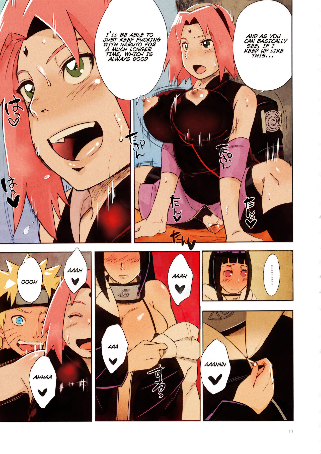 (C94) [Karakishi Youhei-dan Shinga (Sahara Wataru)] Arashi no Bouken (Naruto) [English] [Colorized] [Incomplete] page 10 full