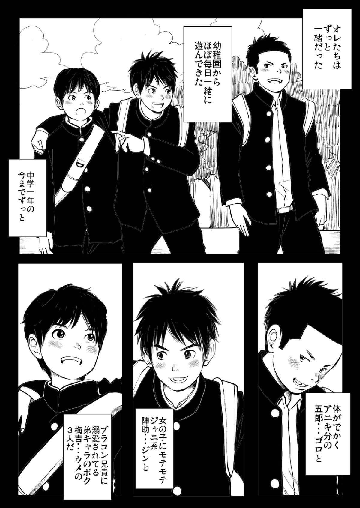 [Doronko Yuuyake] Shishunki Gap Chuuki page 2 full