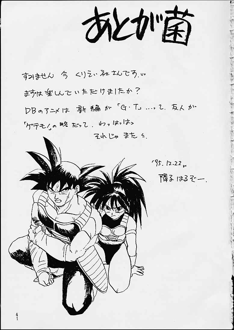 (C49) [Chirigami Goya / Fusuma Goten] Z (Dragonball) page 40 full