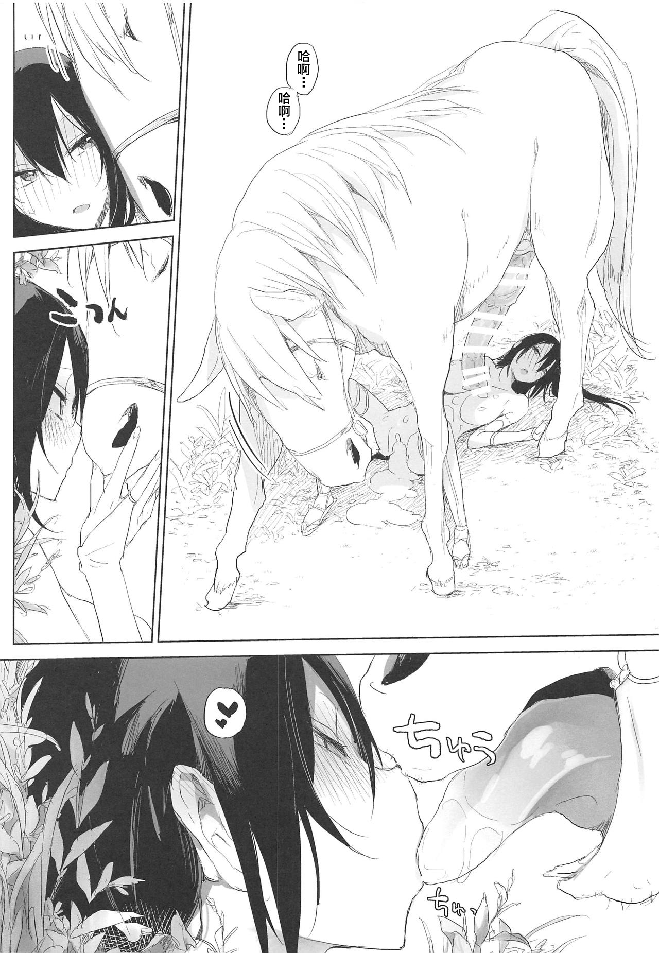 (COMIC1☆15) [ANIMAL SERVICE (haison)] Sanzou-chan to Uma 2 (Fate/Grand Order) [Chinese] [不咕鸟汉化组] page 21 full