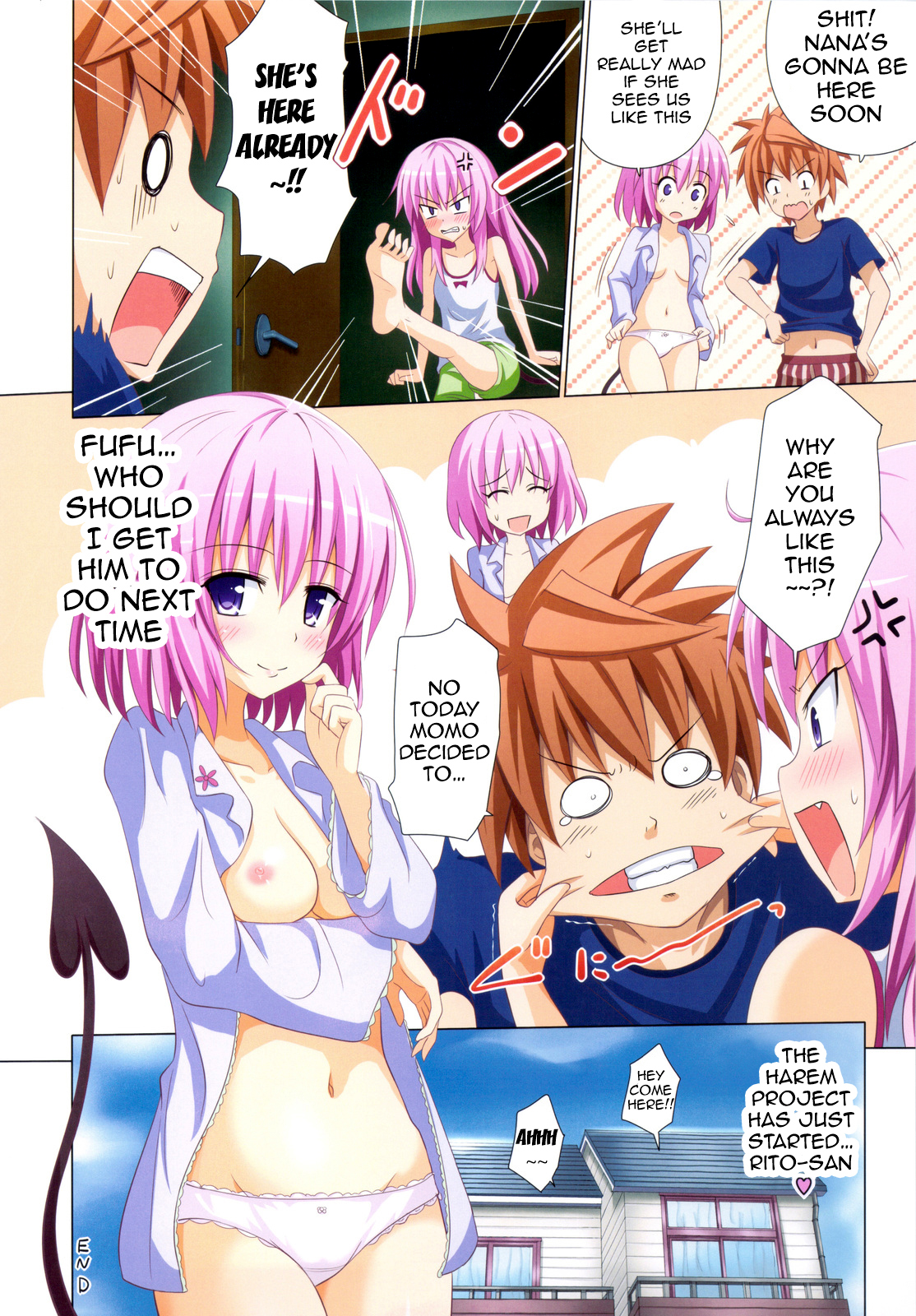 (C83) [Kamikadou (Ginyou Haru)] Moshi Rito Darkness (To LOVE-Ru Darkness) [English] {doujin-moe.us} page 17 full