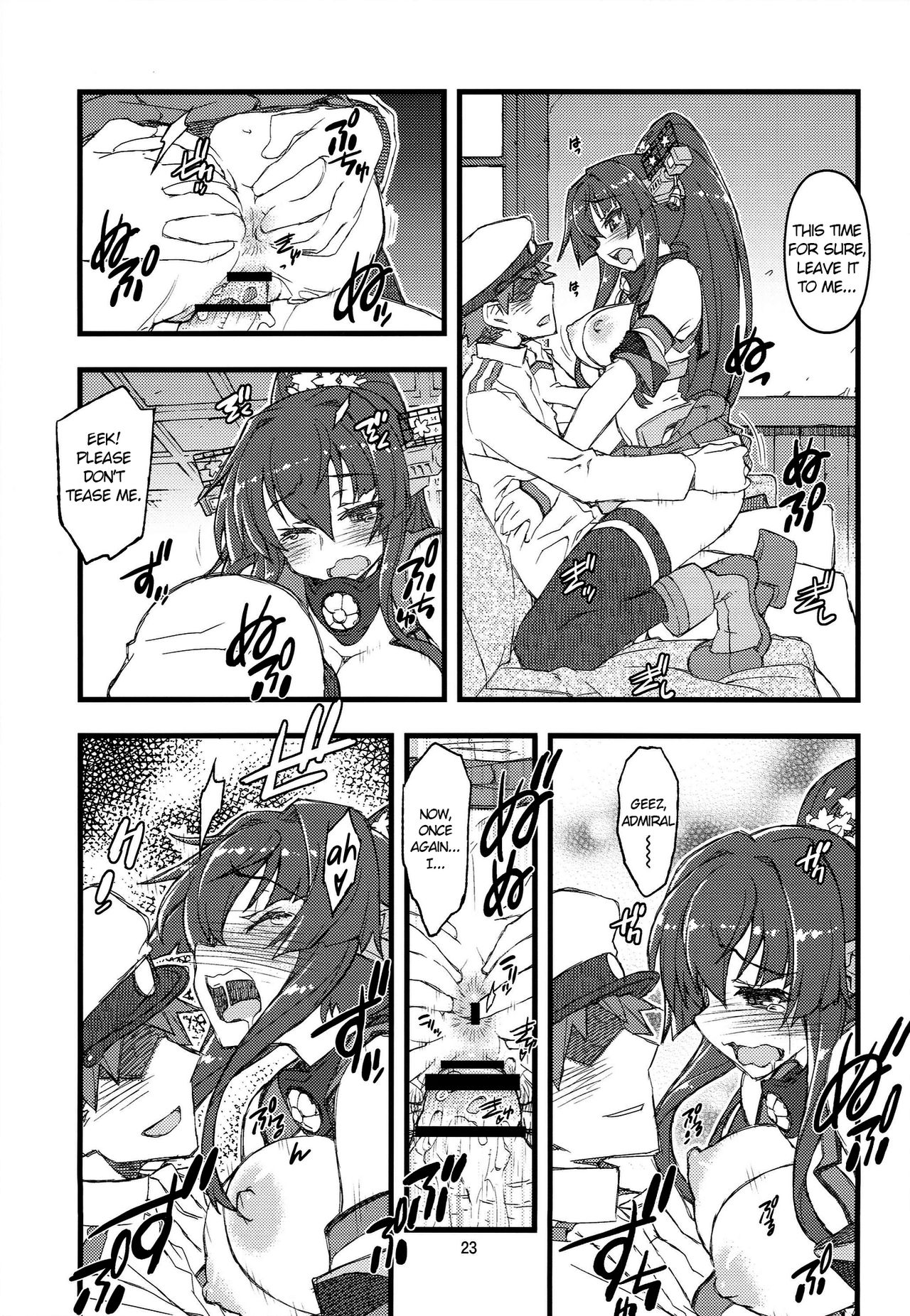 (SC65) [niesox (Tamori Tadaji)] Teitoku Nippou Ni | Admiral's Daily Report 2 (Kantai Collection -KanColle-) [English] [Brolen] page 23 full