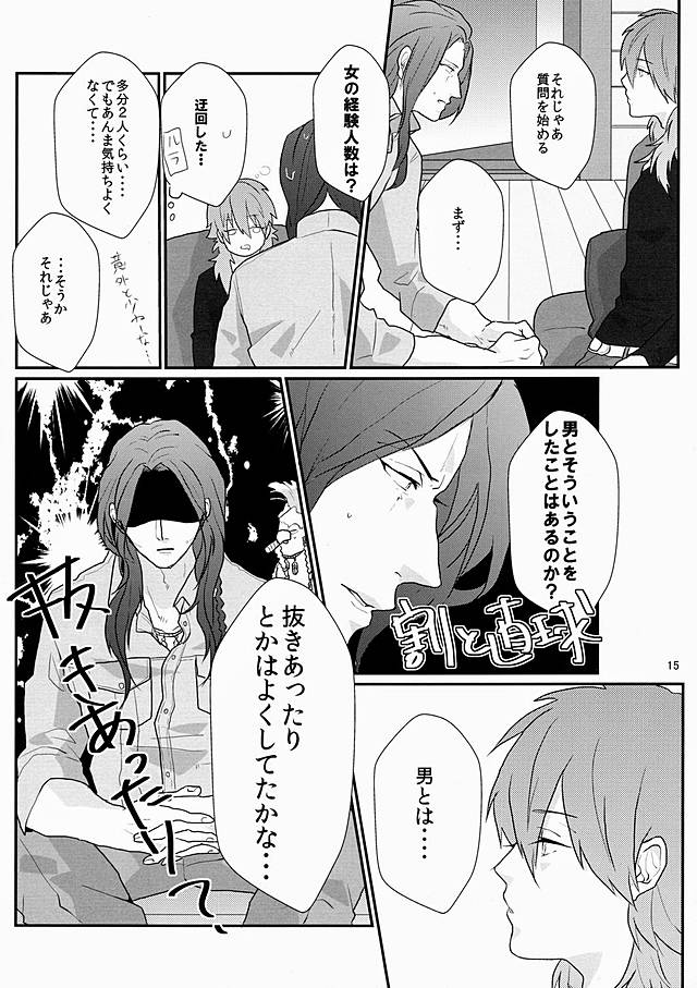 [NICO (nico)] Darling wa Shinpaisei. (DRAMAtical Murder) page 14 full