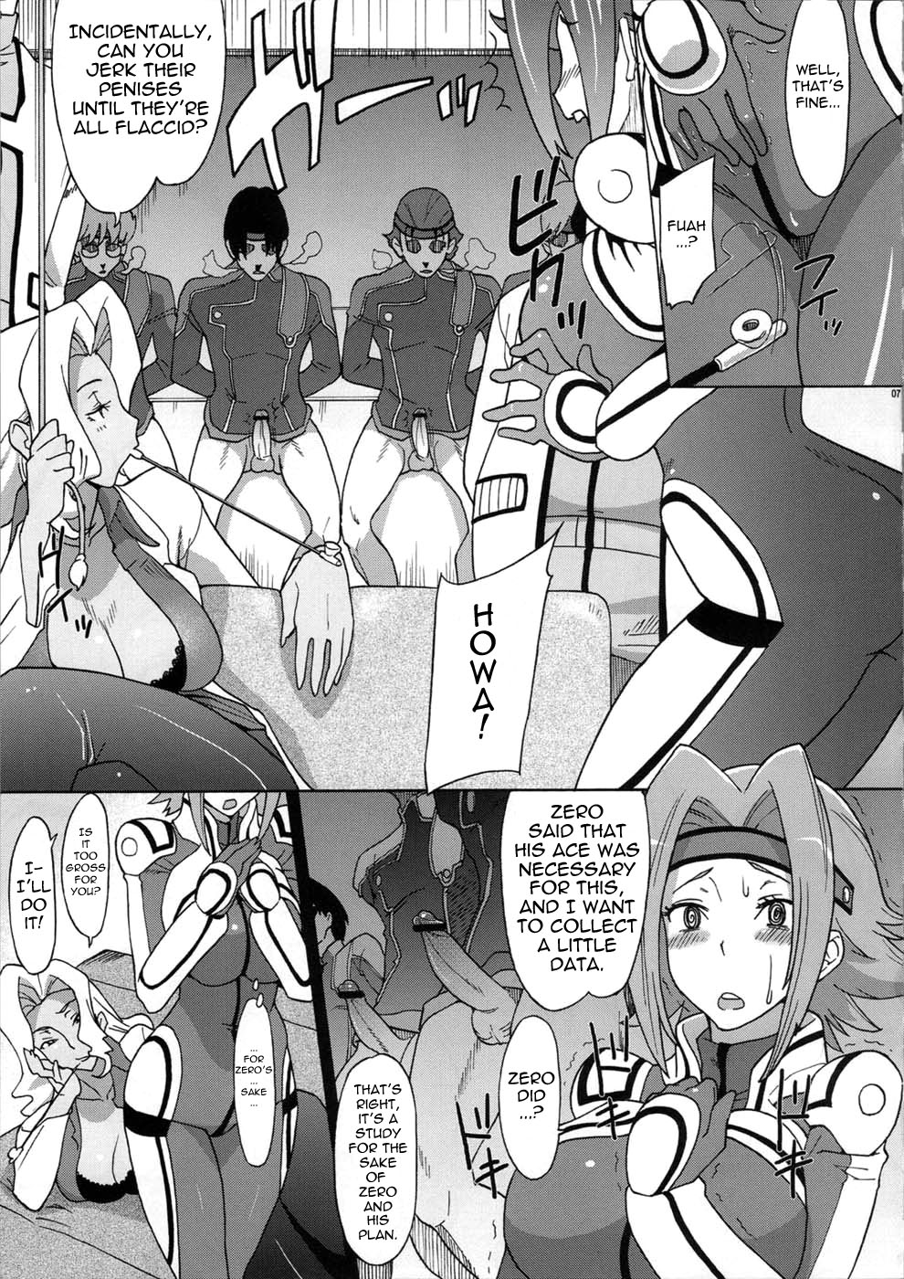 (C72) [Air Praitre (Ogata Mamimi, Zucchini)] Hakudaku Kishidan ~Kallen-chan Goranshin!~ (Code Geass: Lelouch of the Rebellion) [English] page 7 full