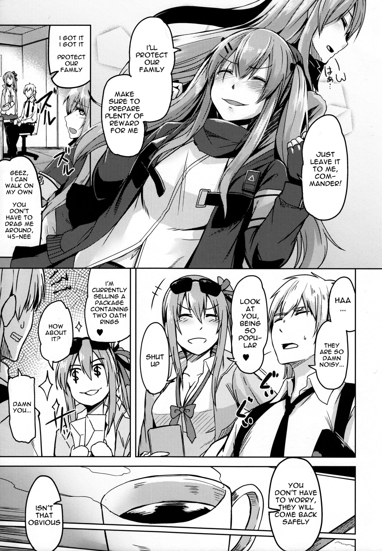 (C95) [ZIGZAG (Hirno)] UMP Kazoku Keikaku | UMP Family Plan (Girls' Frontline) [English] [Spicaworks] page 4 full