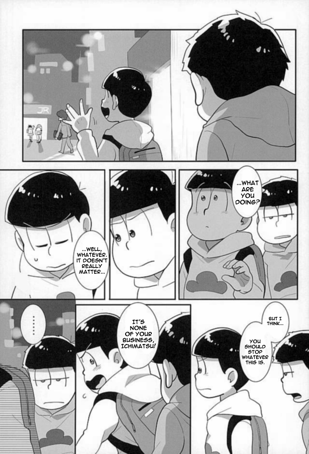 (C89) [Optimism small country (Horikiri Haruto)] Sutabaa no Ura Menu (Osomatsu-san) [English] [Rapinii] page 6 full