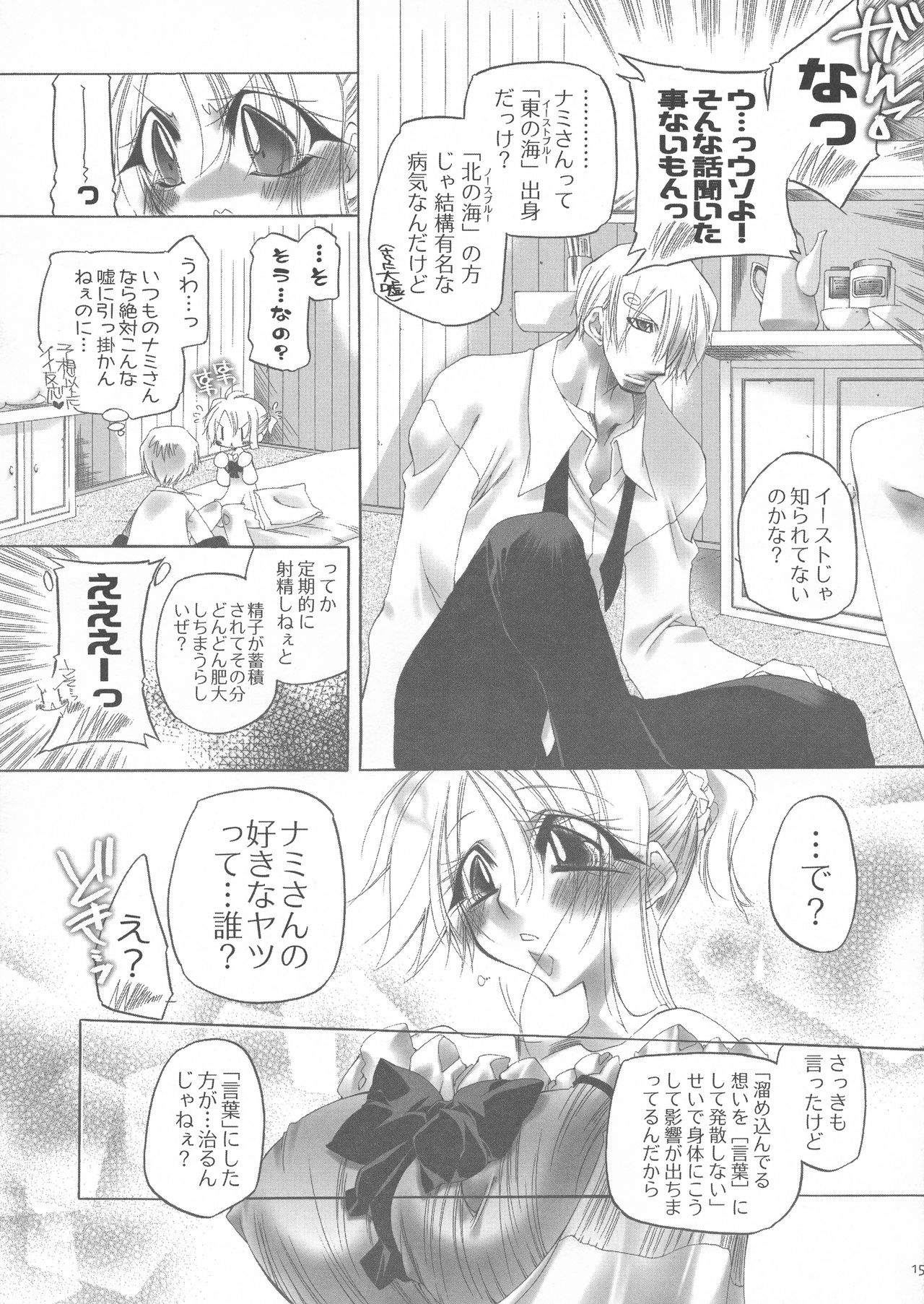 [Himuro DOLL (Narumi*Reimu)] Futanari hime (ONE PIECE) page 14 full