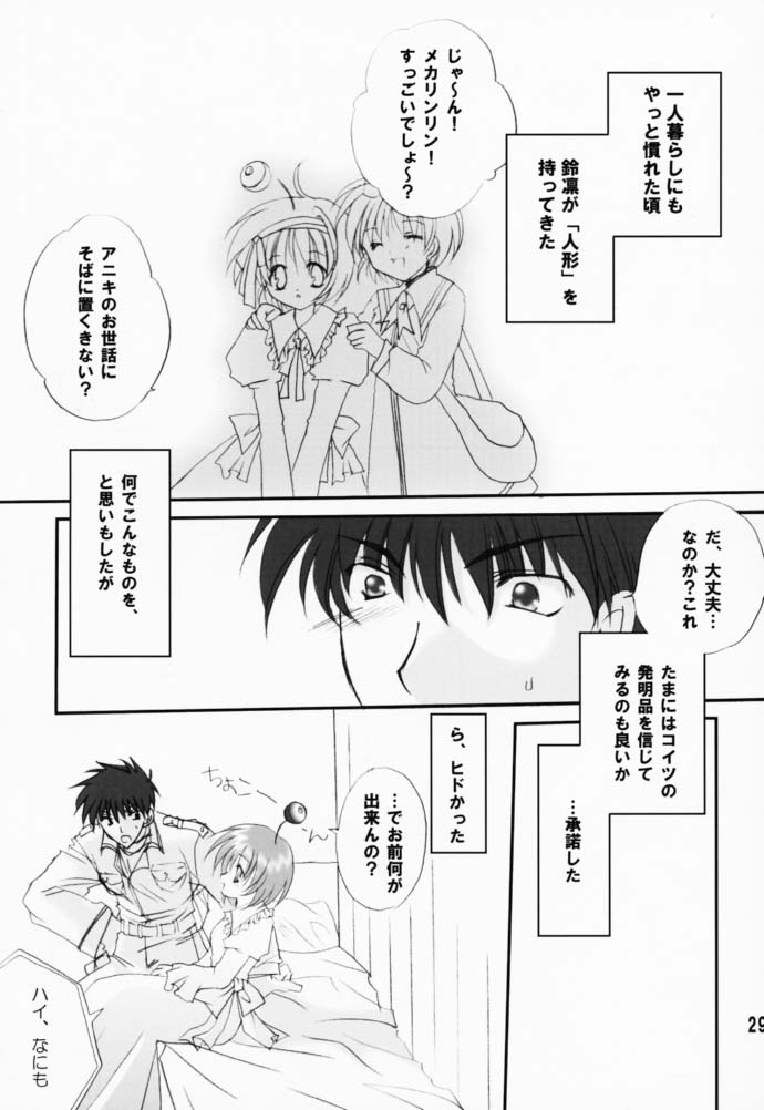(CR29) [LoveLess (Yuuka Sawatari)] Renai no Kyoukun V (Sister Princess) page 28 full