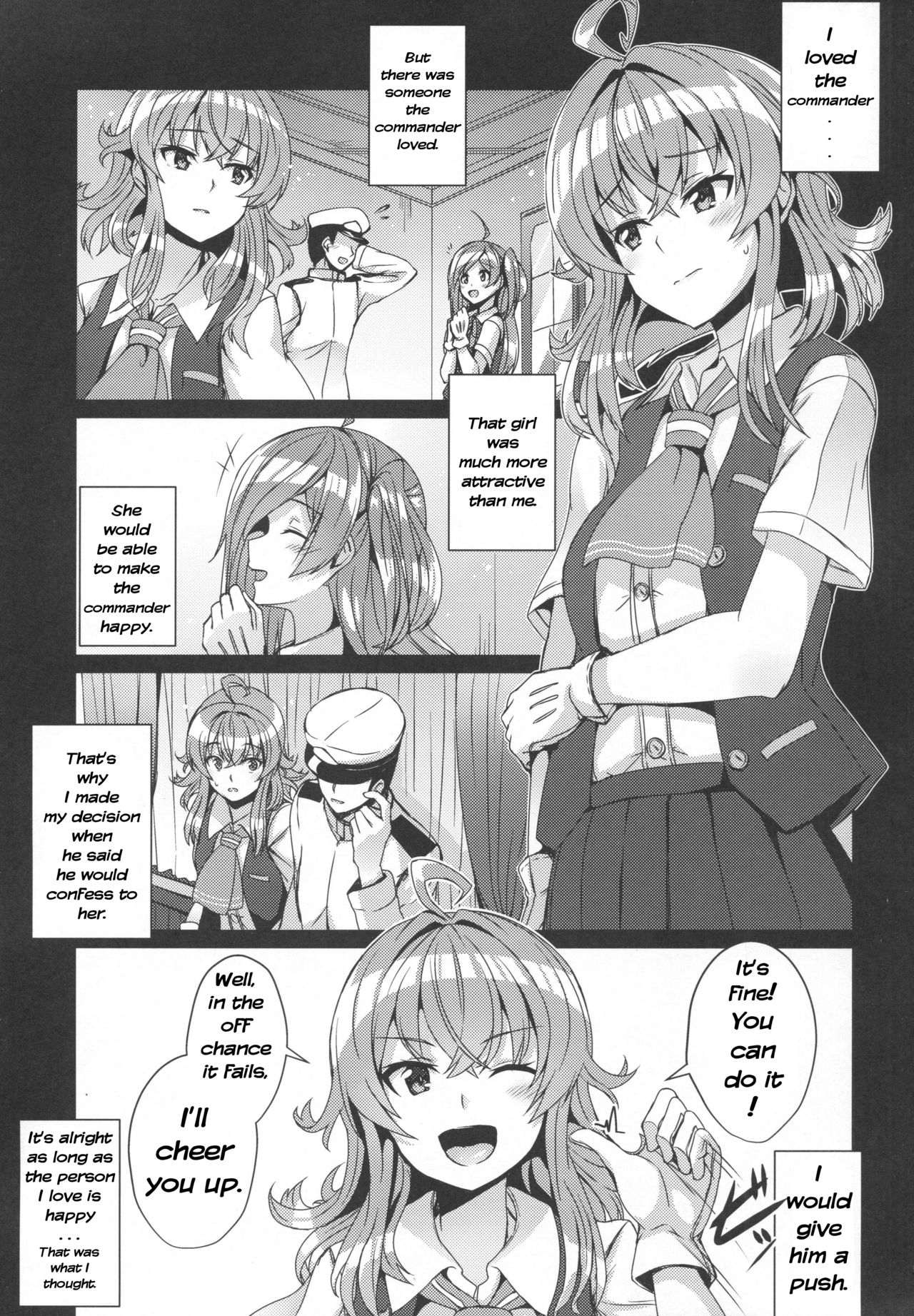 (Houraigekisen! Yo-i! 29Senme!) [L5EX (Kamelie)] Arashi no Himeta Koigokoro | Arashi's Hidden Love (Kantai Collection -KanColle-) [English] page 2 full