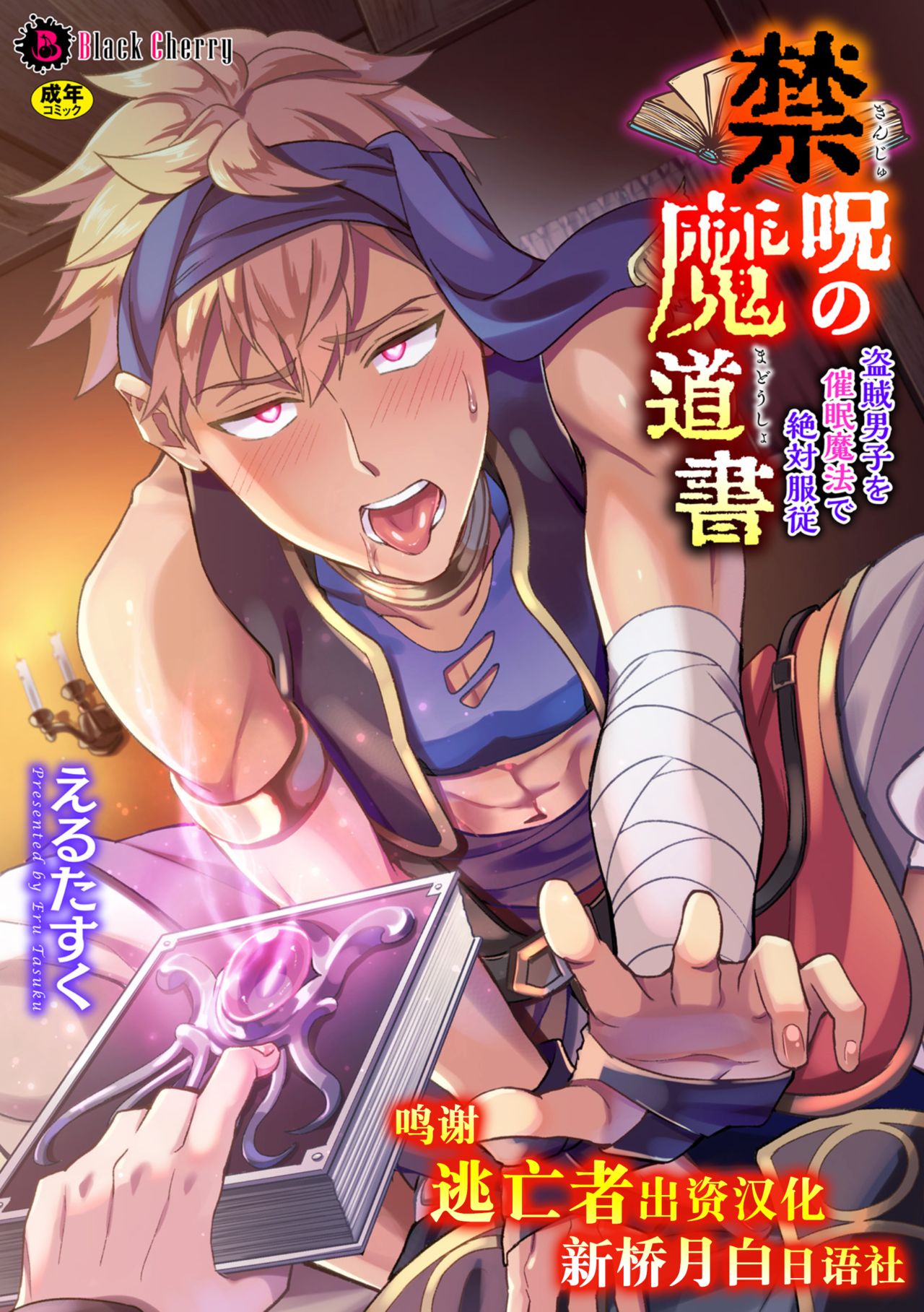 [Erutasuku] Kinju no Madousho Touzoku Danshi o Saimin Mahou de Zettai Fukujuu [Chinese] [逃亡者×新桥月白日语社] page 1 full