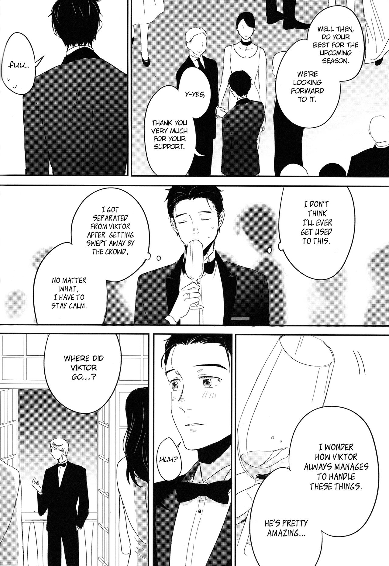 (Hyousou Strast 8) [SWEET BITTER (Yuto)] Enchanted (Yuri!!! on ICE) [English] [bIanket] page 3 full