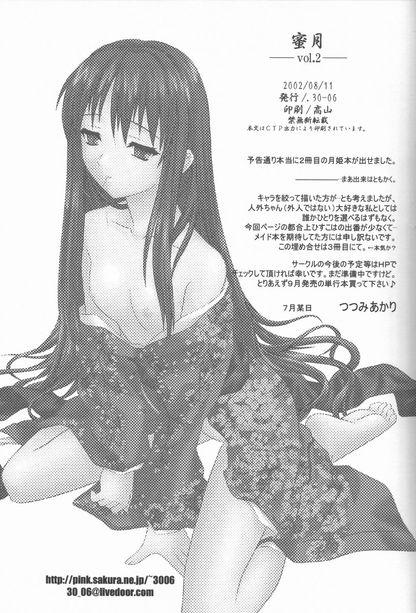 (C62) [.30-06 (Tsutsumi Akari)] Mitsugetsu Vol. 2 (Tsukihime) page 28 full