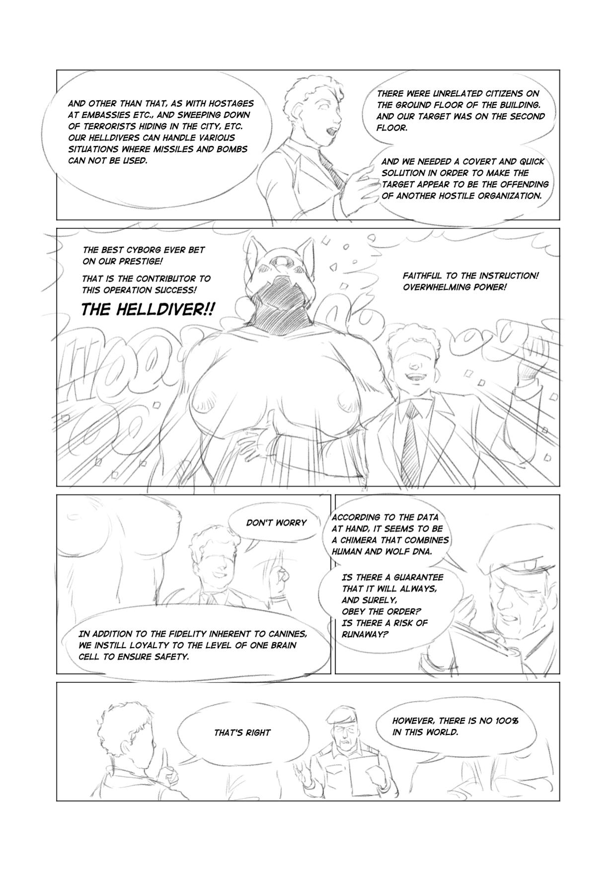 The hell diver page 13 full