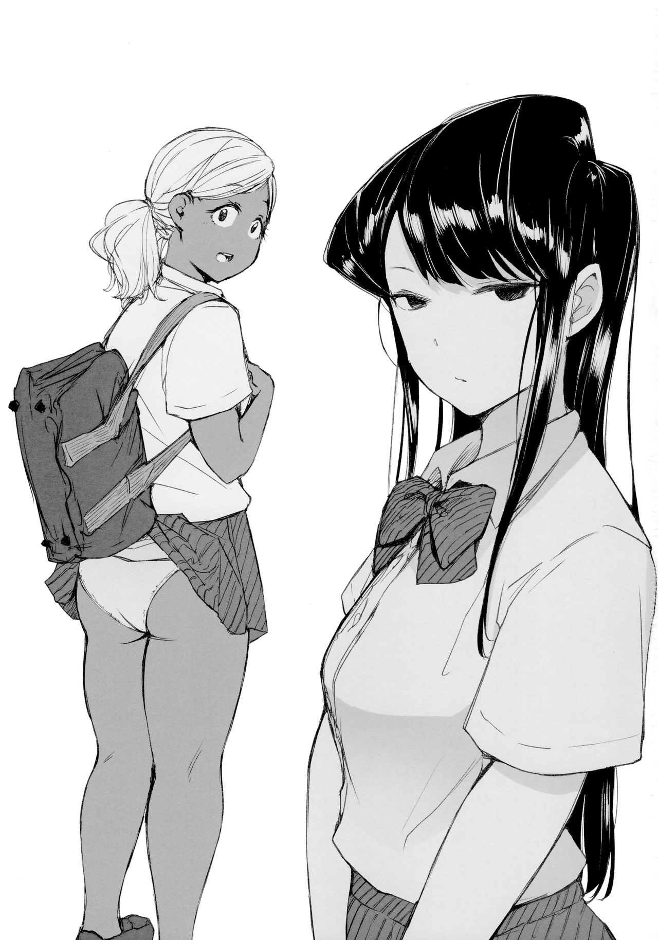 (CT34) [Arakureta Monotachi (Arakure)] Way no Chinpo wa Komyushou Janai desu. (Komi-san wa, Komyushou desu.) page 2 full
