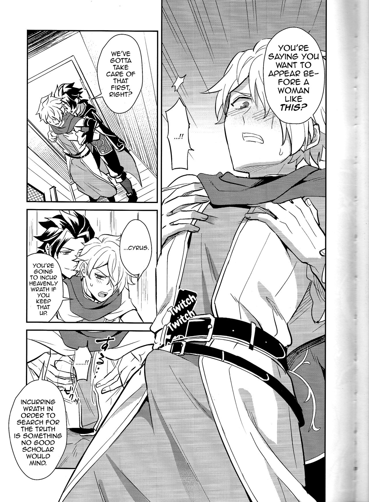 [Usamimi Syndrome (Erutasuku)] Subjob to iu na no Costume Play - Shinkan Hen (Octopath Traveler) [English] [mysterymeat3] page 5 full