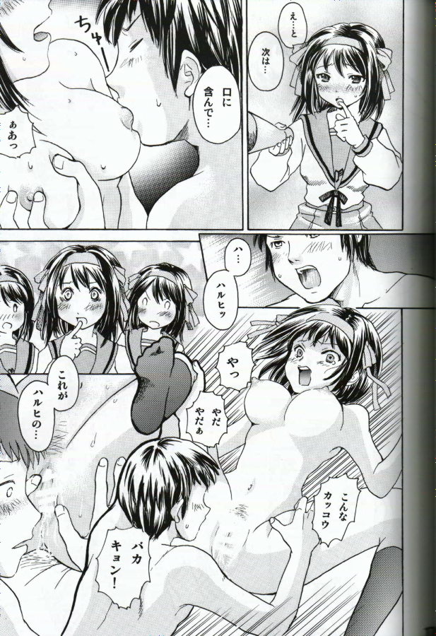 [Aichiko (UBIZO)] HaruhiMono (Suzumiya Haruhi no Yuuutsu) page 17 full