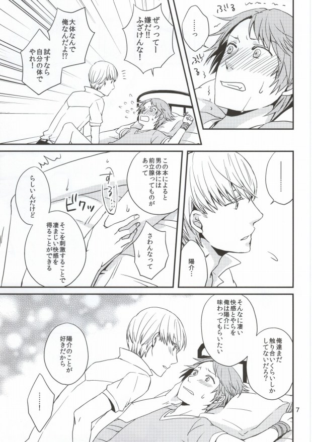 (CCTokyo129) [Swallow Sky (Rihara)] Iya yo iya yomo (Persona 4) page 6 full