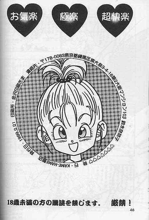 [Dragonball] Okiraku Gokuraku Chou Kairaku page 45 full