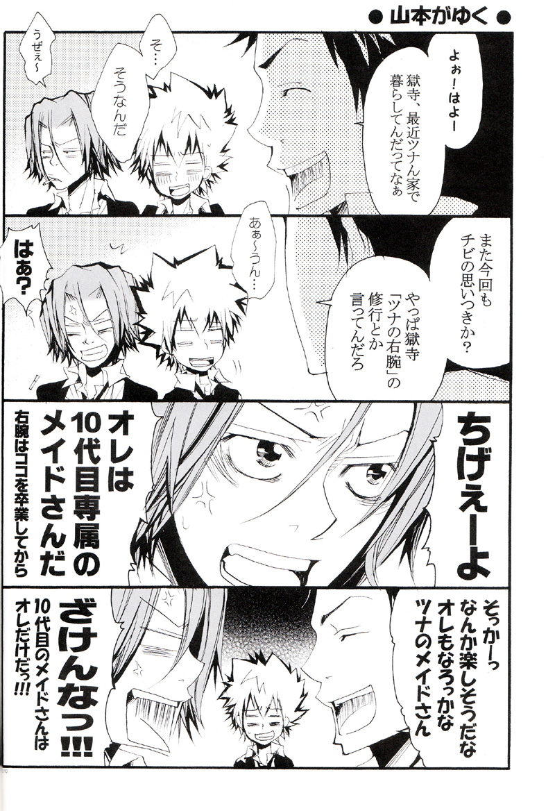 (C73) [BBP (Izumi Bouko)] Tadashii Maid no Susume (Katekyoo Hitman REBORN!) page 9 full