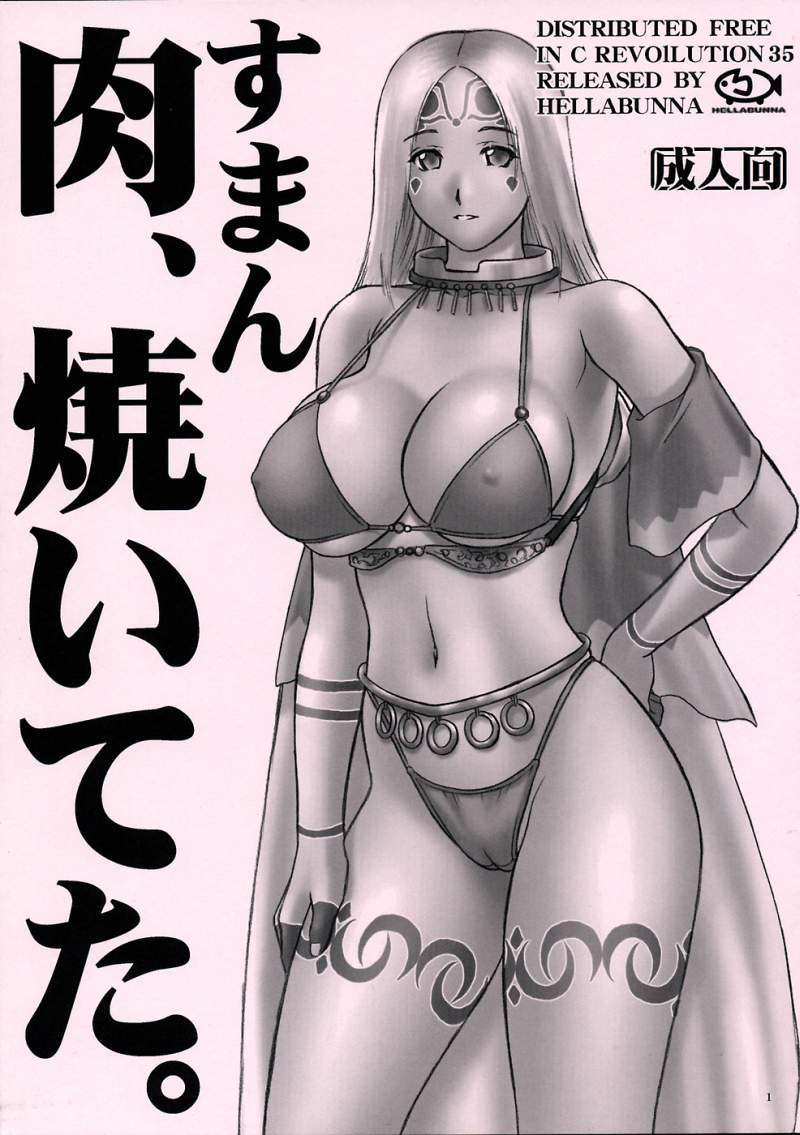 [Hellabunna] Comic Market 35 Suman Niku Yaiteta (Illusion A-GA) page 1 full