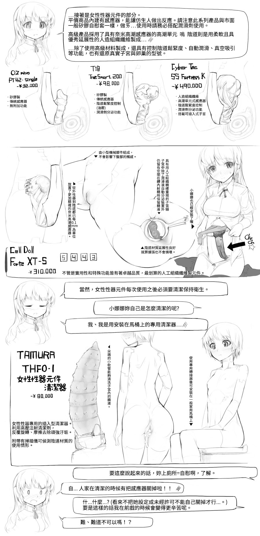 [Abubu] Android Parts Catalog |仿生人零件郵購目錄 [Chinese][Ongoing][變態浣熊漢化組] page 3 full