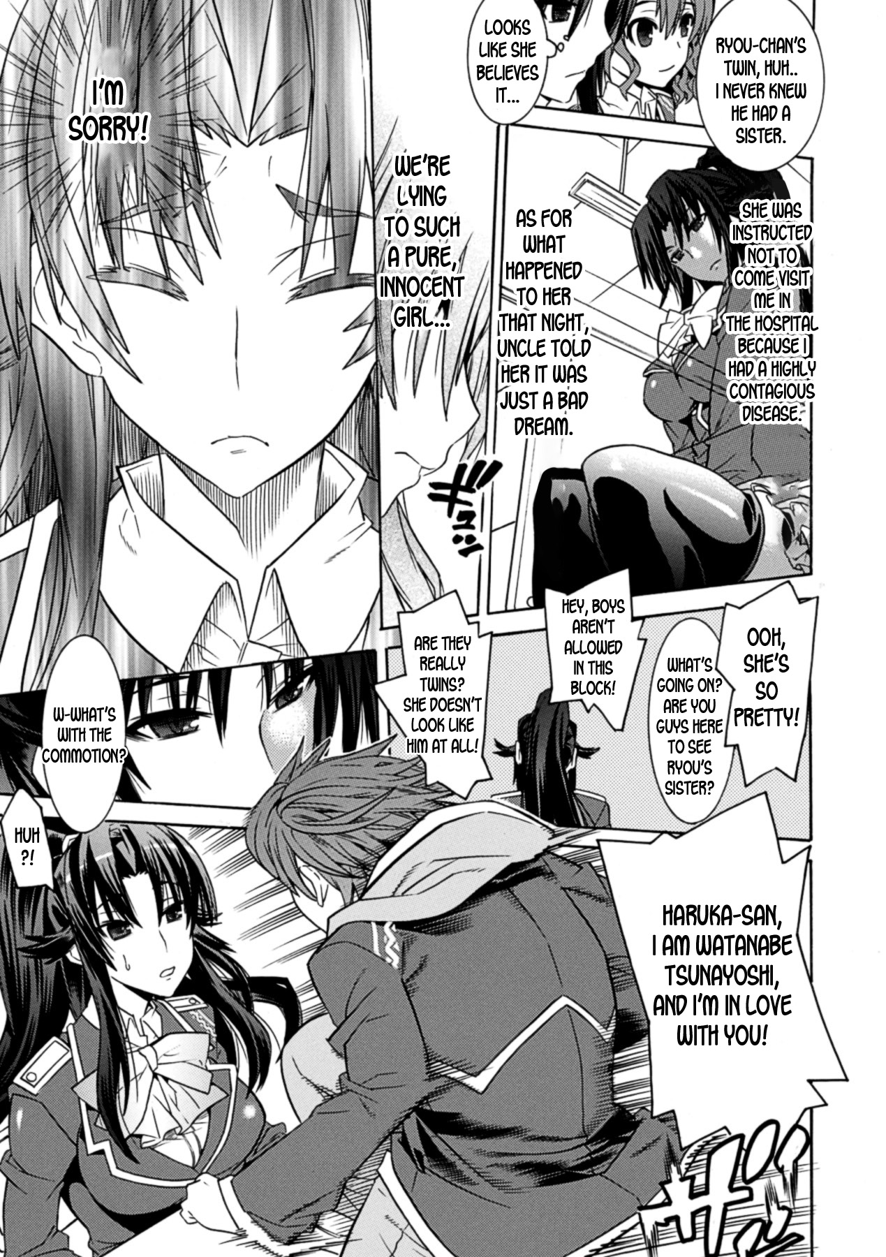 [Tendou Masae, Amaki Touri, Karino Kei] Mezameru to Itoko o Mamoru Bishoujo Kenshi ni Natteita Etsuraku no TS Taimashi [English] [desudesu] [Digital] page 33 full