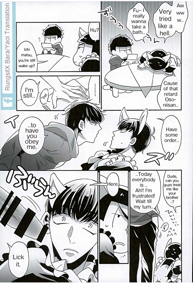 (6tsugo no Tamashii Forever) [Mata Kara Stream (Mohorovicic Matako)] Ero Doujin Mitai ni Jinan ni Ranbou Suru Hon (Osomatsu-san) [English] page 5 full