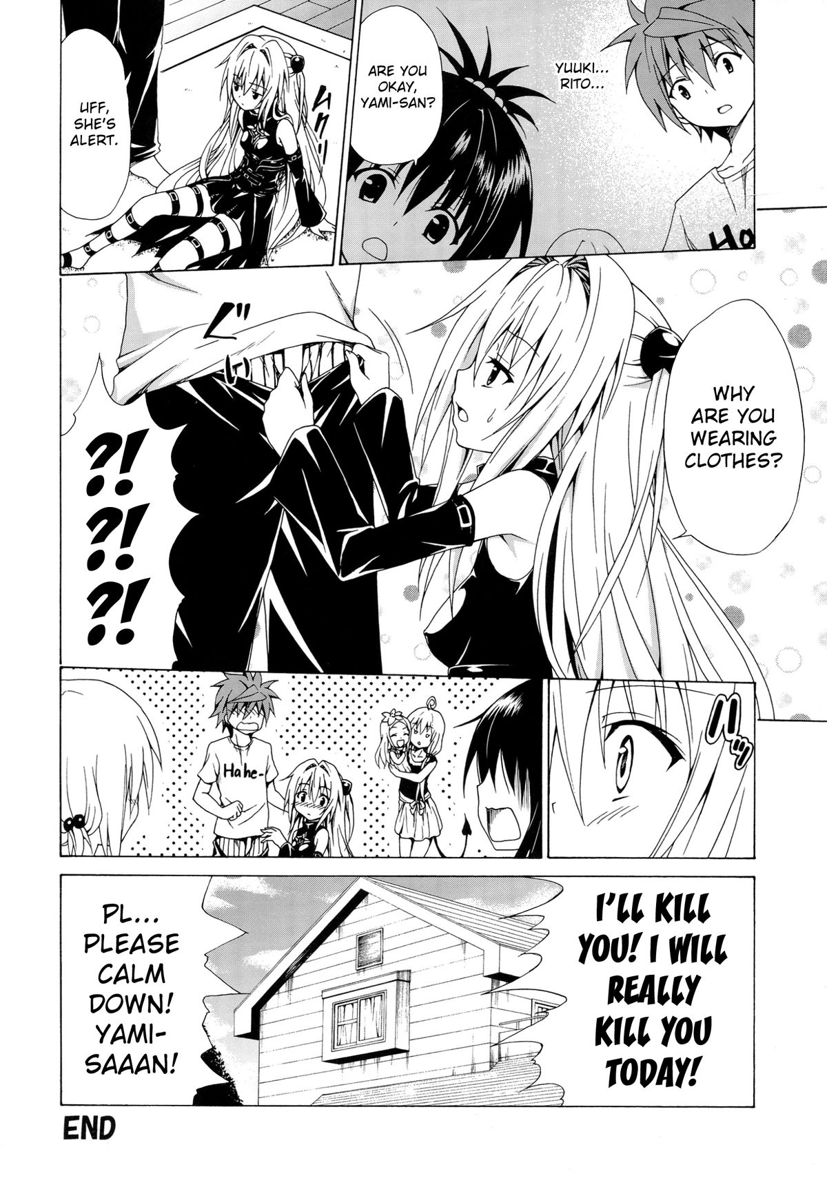 (C85) [TORA MACHINE (Kasukabe Taro)] Yami Ochi Game | Fallen Darkness Game (To LOVE-Ru) [English] {doujin-moe.us} page 39 full