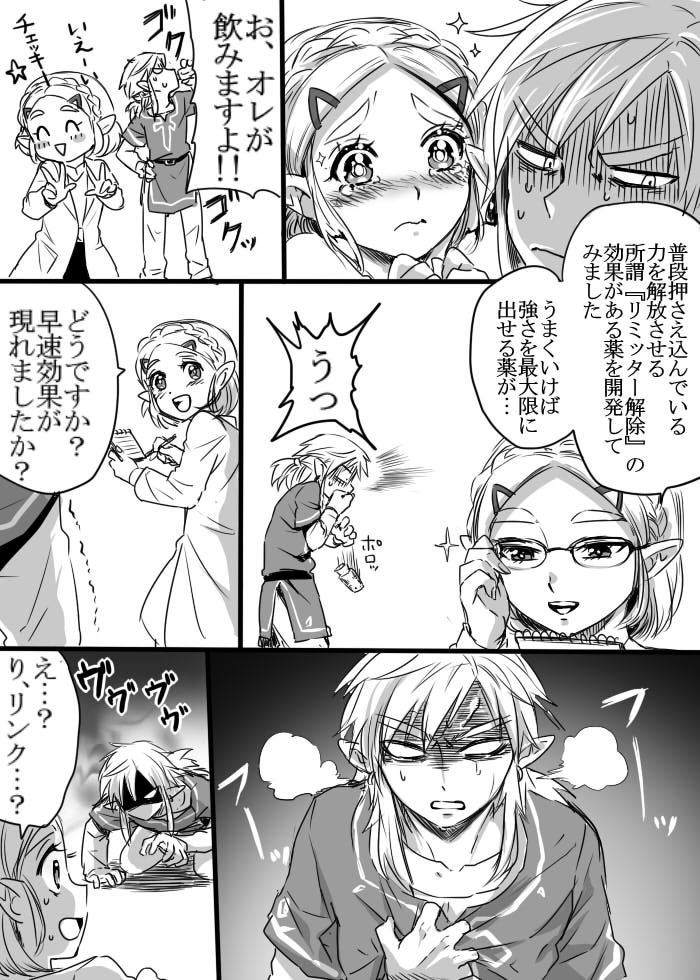 [Wasabi] Anzen de Kensen na Okusuri o Nomou! (The Legend of Zelda: Breath of the Wild) page 3 full