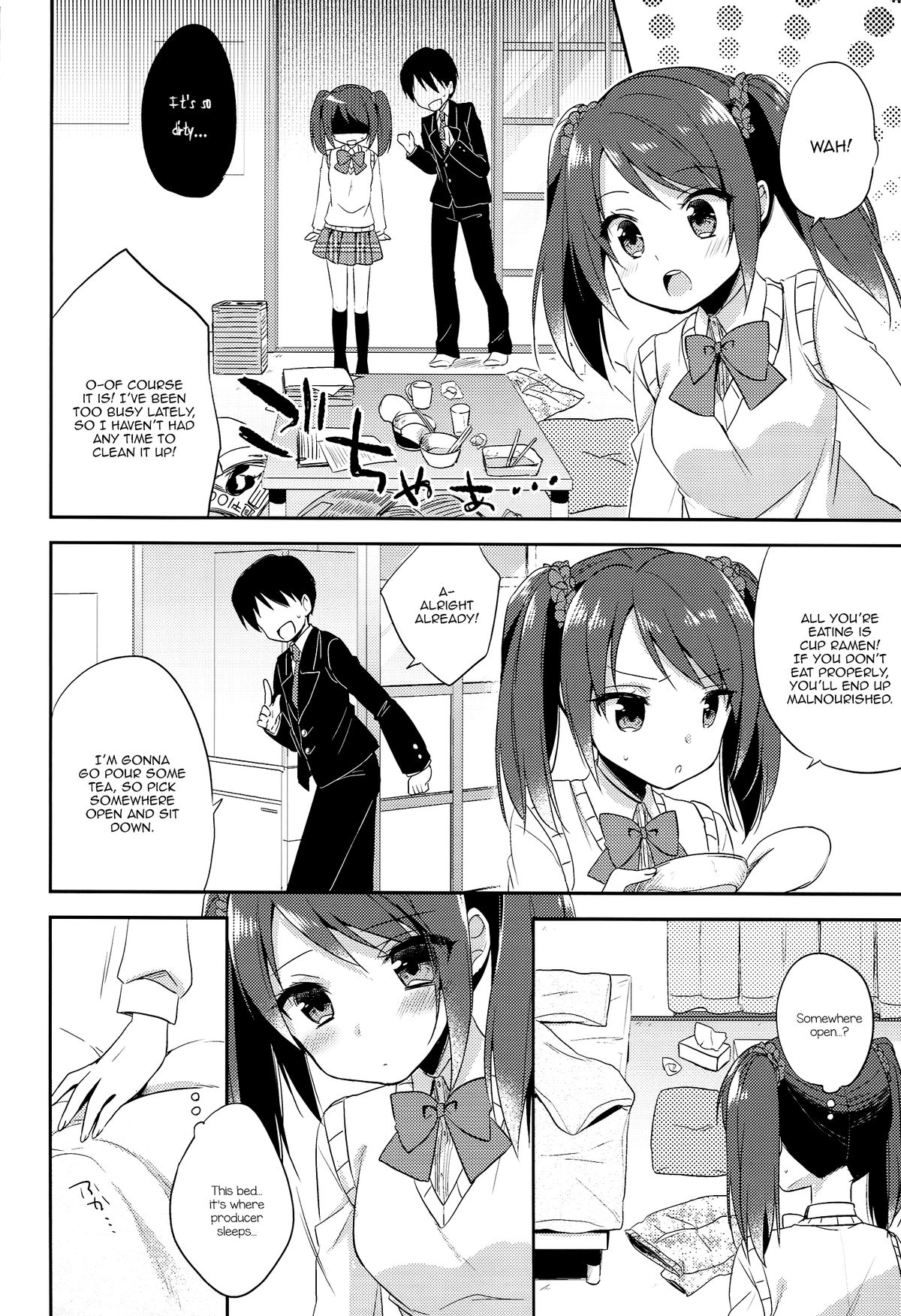 (Dramatic Change Osaka) [R*kaffy (Aichi Shiho)] Onnanoko no Kimochi (THE IDOLM@STER SideM) [English] [mysterymeat3] page 10 full