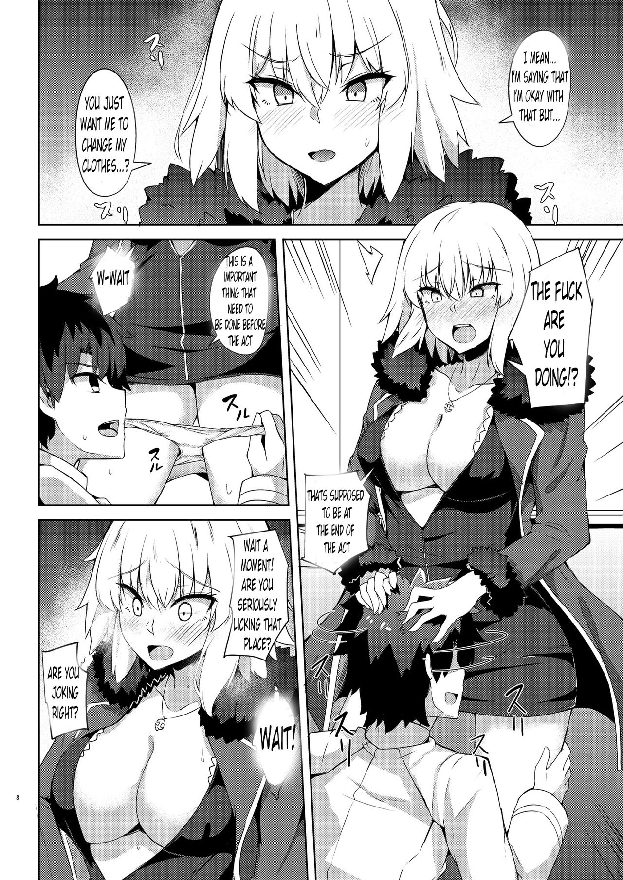 [Tiusan Kingdom (Kazamitiu)] Seijo-sama ni Shitto Shichau Alter-chan (Fate/Grand Order) [English] [HometeX3] [Digital] page 8 full