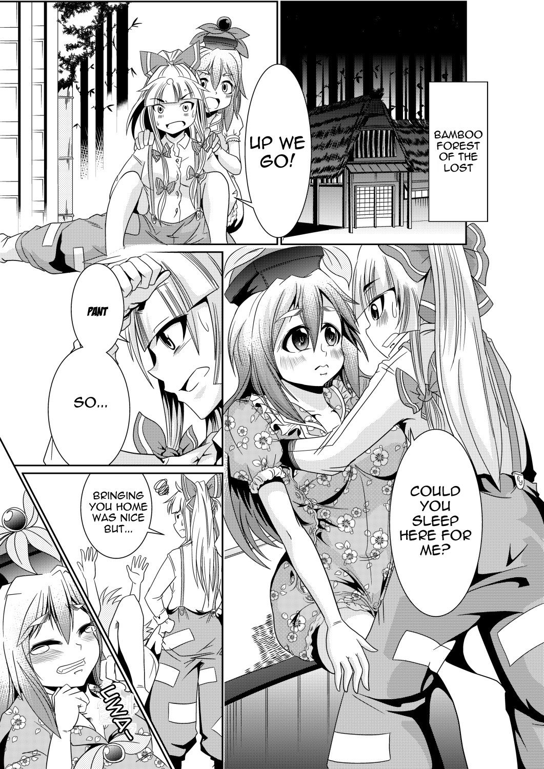 [Team Harenchi (Goya)] Eirin no Kimagure Karte ~Kamishirasawa Keine Omutsu Choukyou~ vol.3 (Touhou Project) [English] {yalmetc} page 2 full