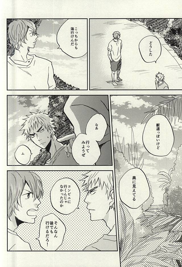 (C88) [3T (Toworu)] Natsu ni Tawamure (Yowamushi Pedal) page 15 full