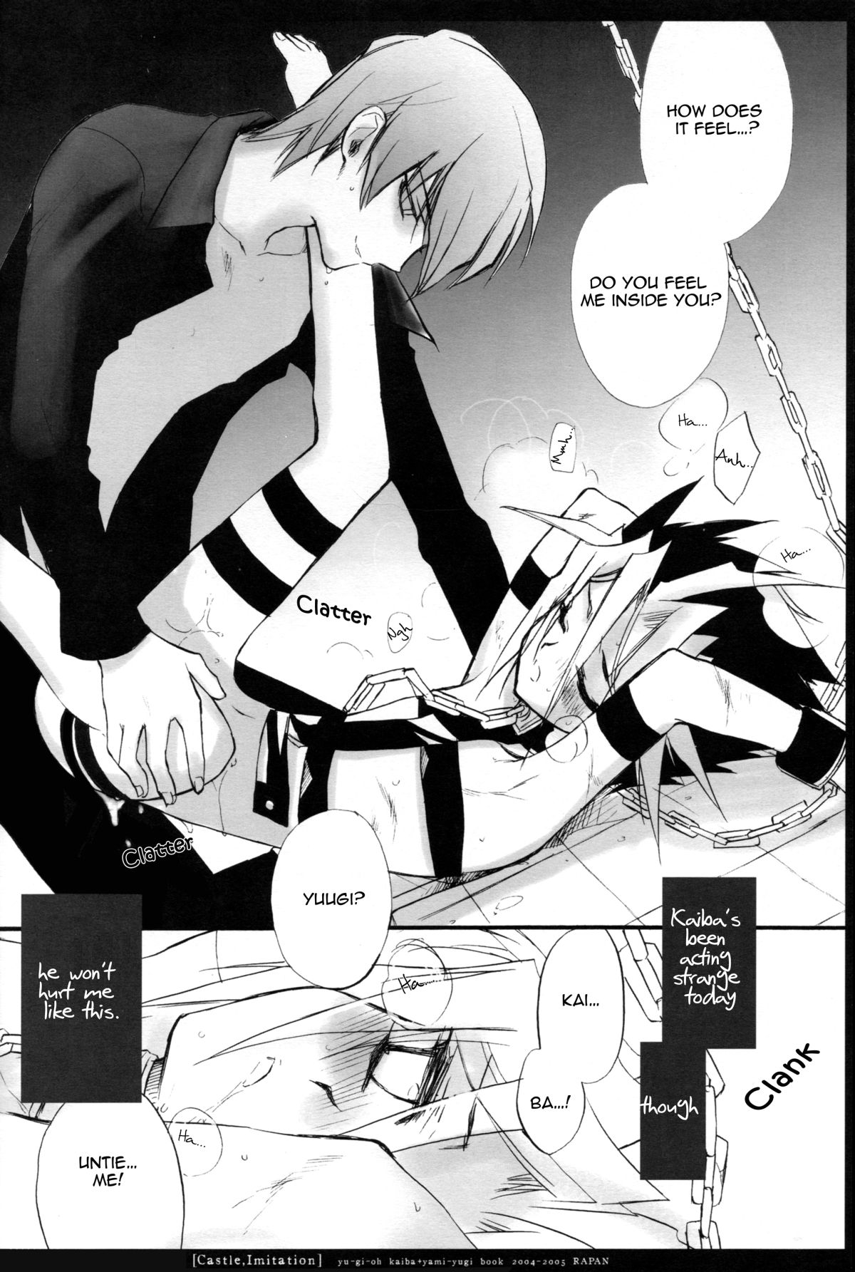 (C67) [Rapan (Himuro Shizuku)] Castle,imitation (Yu-Gi-Oh!) [English] [utopia-doujinshi] page 4 full