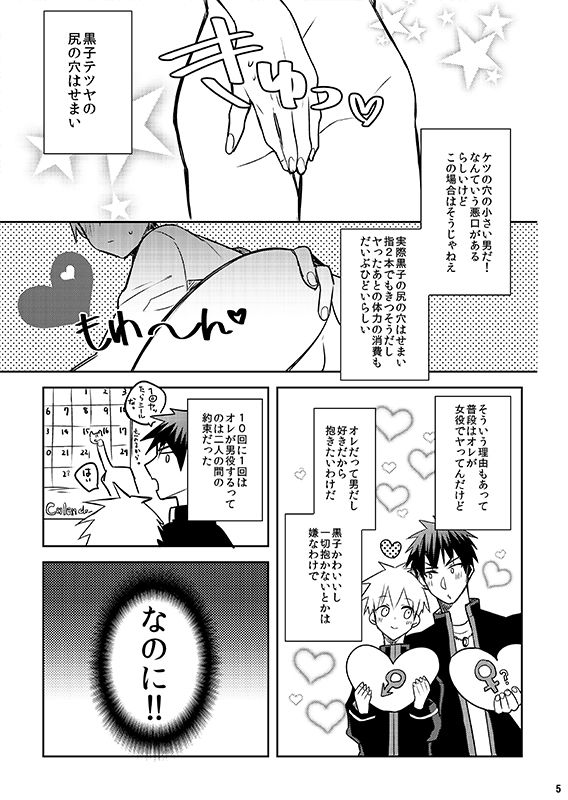 [Keisotsu na Ana (Wako)] Hirogetara Dame (Kuroko no Basuke) [Digital] page 3 full