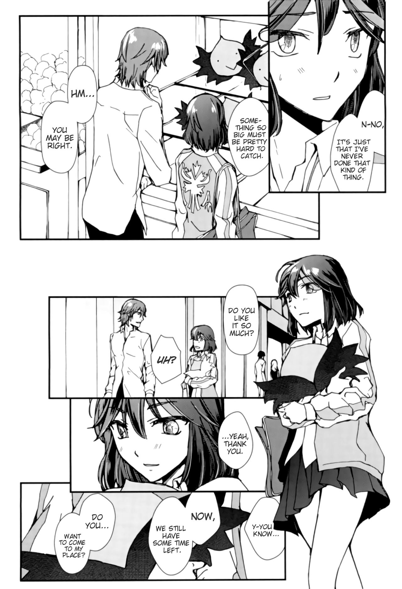 (SUPER26) [Daylight (Ren Mizuha)] Sekai de Ichiban Kimi ga Suki | You mean the world to me, I'll make love to you tonight. (Kill la Kill) [English] [Echo-chan] page 9 full