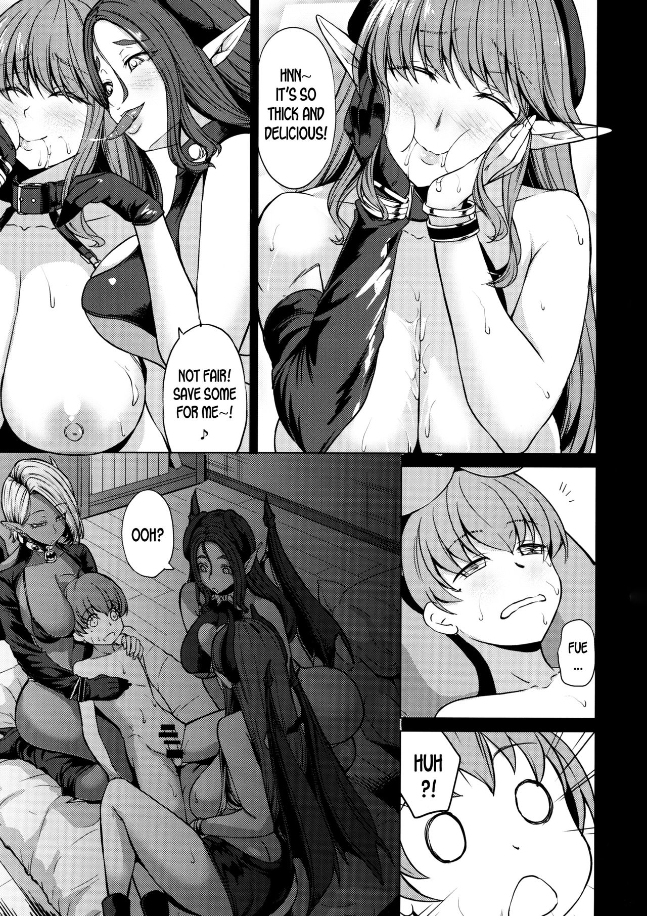 [Nanakorobi Yaoki (kinntarou)] Succubus 3 Shimai no Shotagari [English] [desudesu] [Digital] page 14 full