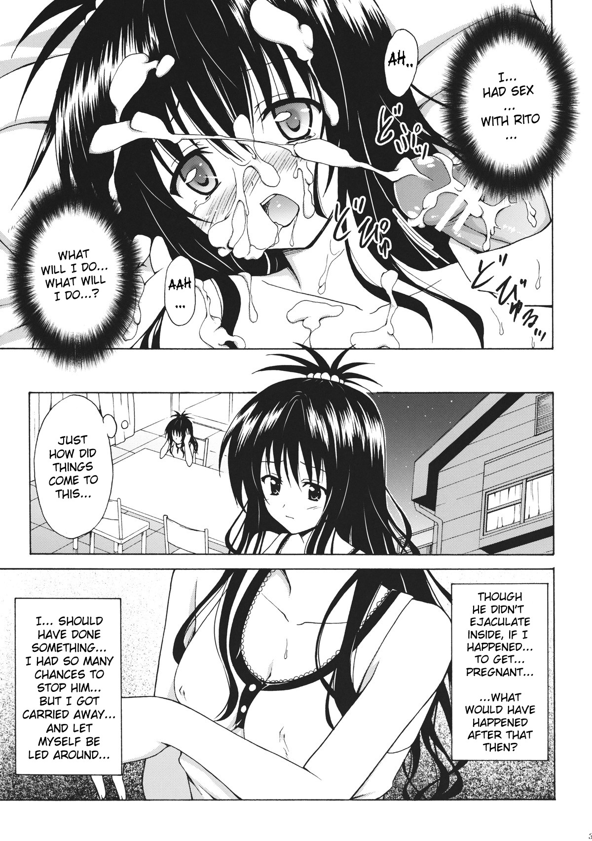 (C80) [TORA MACHINE (Kasukabe Taro)] Kindan no Mikan Vol. 1 (To LOVE-Ru) [English] [Wrathkal + Doujin-Moe.us] page 36 full