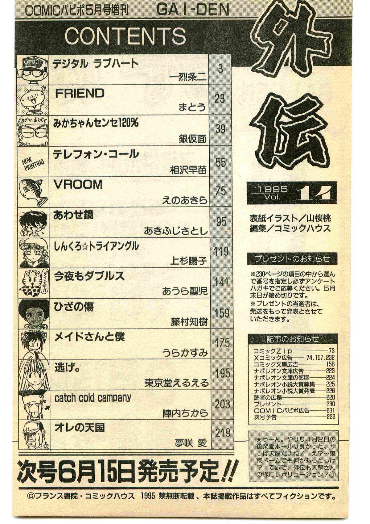 COMIC Papipo Gaiden 1995-05 page 233 full