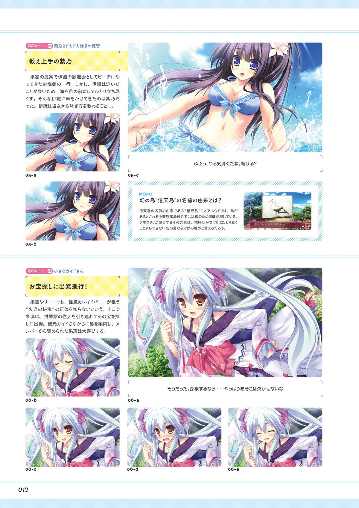 Unmei Senjou no φ Visual Fanbook page 14 full