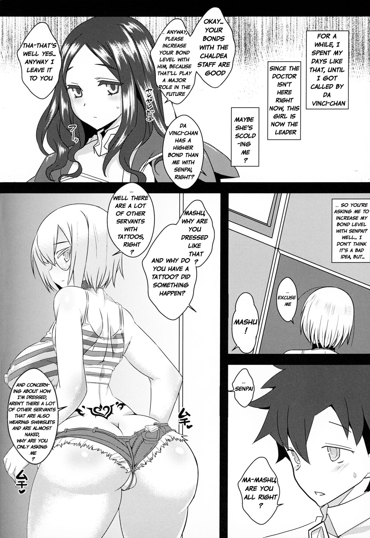 (C95) [YOMOTHUHIRASAKA (bbsacon)] Senpai Dake Shiranai Himitsu no Watashi (Fate/Grand Order) [English] [Netorare Nation] page 19 full