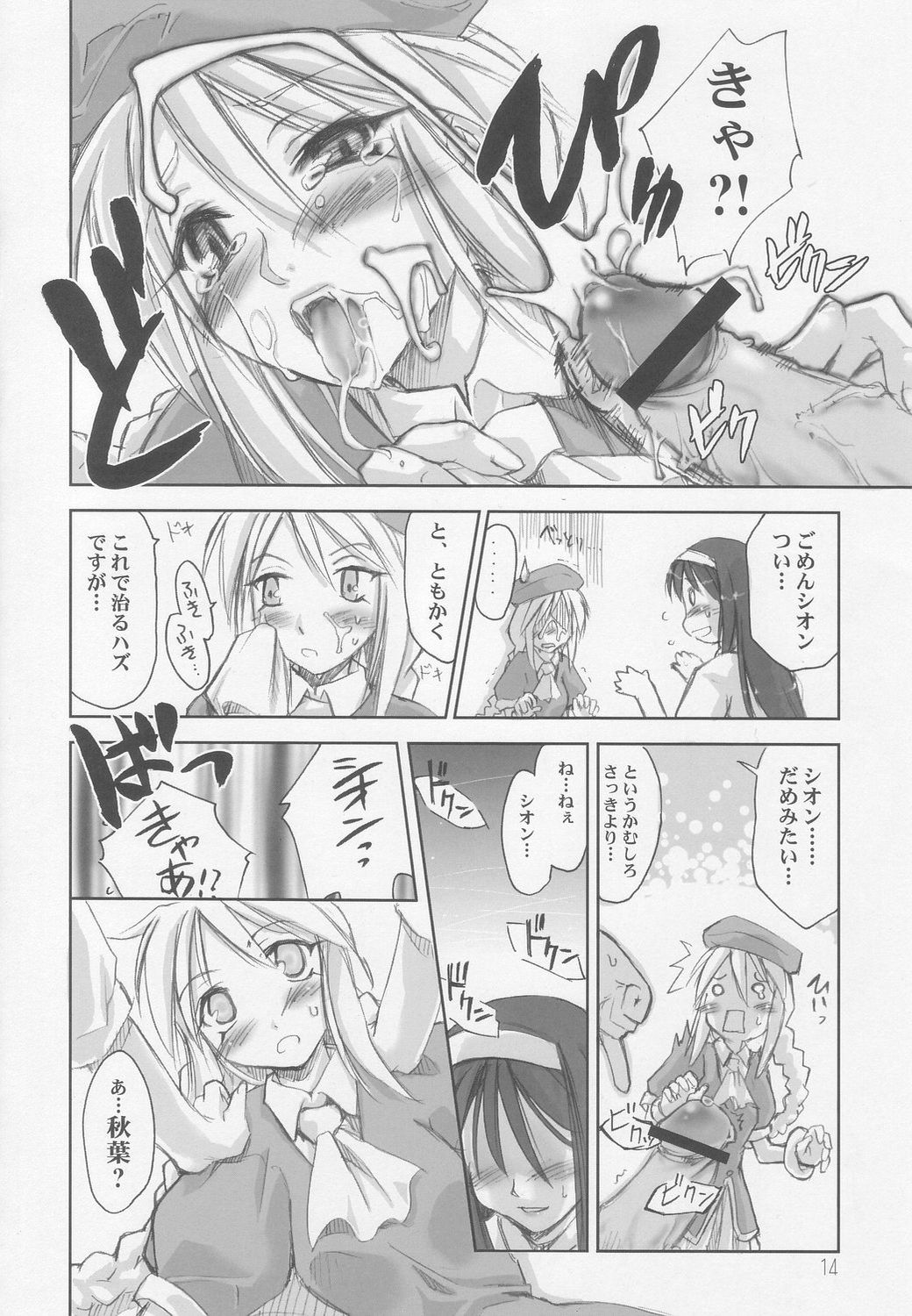 (C64) [Shimoyakedou (Ouma Tokiichi)] Seki Shi (Tsukihime) page 13 full